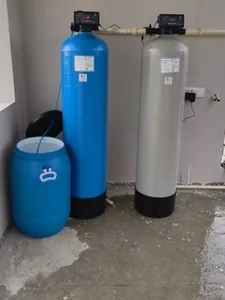 Water softener installation